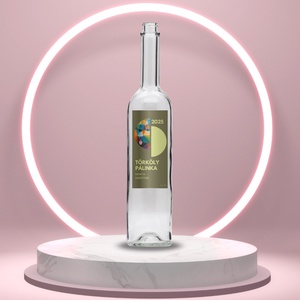 Törköly pálinka - öntapadós üveg címke -  kortárs absztrakt stílusú, Élelmiszer, Alkoholos italok, , MESKA