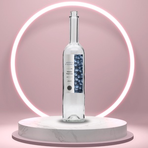Áfonya pálinka - öntapadós üveg címke -  áfonya fotóval, Élelmiszer, Alkoholos italok, , MESKA