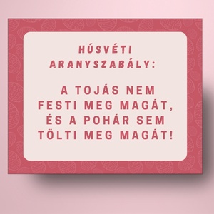 Húsvéti öntapadós üveg címke - tojáskosárral - élelmiszer - alkoholos italok - Meska.hu