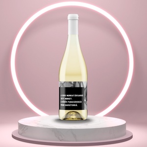 Rövid üzenetek üveg címke - a sors munkatársakká, Élelmiszer, Alkoholos italok, , MESKA