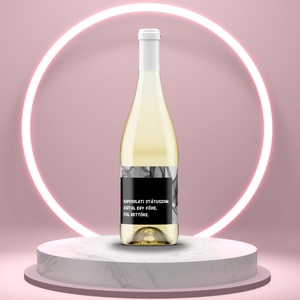 Rövid üzenetek üveg címke - kapcsolati státuszom, Élelmiszer, Alkoholos italok, , MESKA