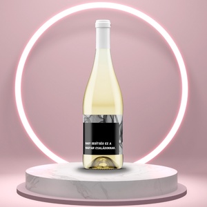 Rövid üzenetek üveg címke -  nagy segítség ez, Élelmiszer, Alkoholos italok, , MESKA