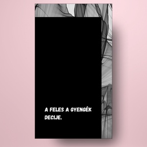 Rövid üzenetek üveg címke -  a feles a gyengék  - élelmiszer - alkoholos italok - Meska.hu