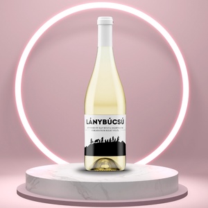 Lánybúcsú öntapadós üveg címke - gyűrűk ura illusztrációval , Esküvő, Lánybúcsú, , MESKA