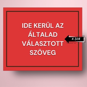 Karácsonyi üveg címke  - piros alapon fenyőlevelekkel - élelmiszer - öntapadós címke - Meska.hu