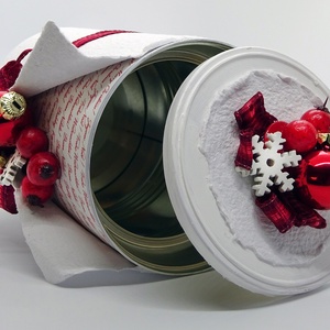 Díszdoboz - Vörös csillogás -  - Meska.hu