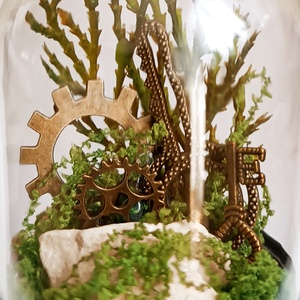 Steampunk asztali dísz - 03, Esküvő, Dekoráció, Asztaldísz, Mindenmás, MESKA
