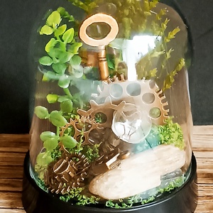 Steampunk asztali dísz - 09, Esküvő, Dekoráció, Asztaldísz, Mindenmás, MESKA