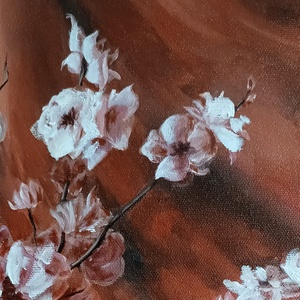 Monokróm csokor - művészet - festmény - olajfestmény - Meska.hu