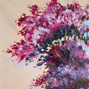  Mediterrán csokor - művészet - festmény - olajfestmény - Meska.hu