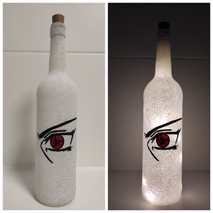 Itachi Uchiha / Naruto palack lámpás, hangulatlámpa - otthon & életmód - lámpa - hangulatlámpa - Meska.hu