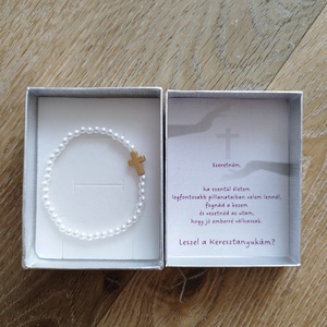 Keresztanya felkérő díszdobozban - többféle - játék & sport - keresztelőajándékok - Meska.hu