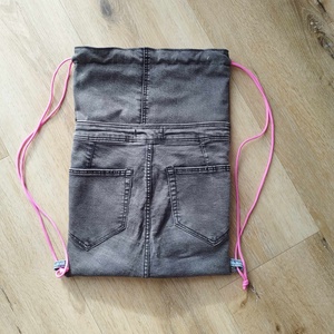 Gymbag hátizsák - drawstring bag - táska & tok - hátizsák - roll top hátizsák - Meska.hu