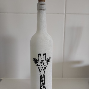 Zsiráfos palacklámpás más mintával is, hangulatlámpa  - otthon & életmód - lámpa - hangulatlámpa - Meska.hu