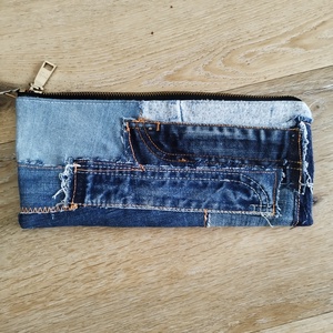 Patchwork neszeszer, tolltartó újrahasznosított anyagokból, Táska & Tok, Neszesszer, Varrás, MESKA