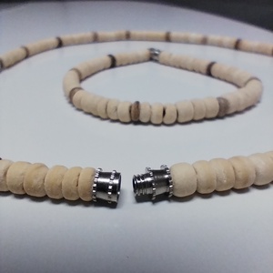 Női v férfi natural nyaklánc és karkötő  - ékszer - nyaklánc - medál nélküli nyaklánc - Meska.hu