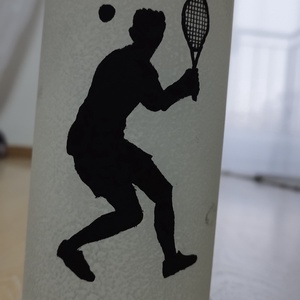 Squash / tenisz palacklámpás, hangulatlámpa - otthon & életmód - lámpa - hangulatlámpa - Meska.hu