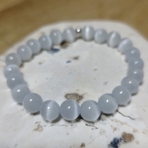 ANGYALFÉNY szelenit (holdkő) karkötő díszcsomagolásban - ékszer - karkötő - ásványkarkötő - Meska.hu