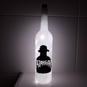 Azahriah palack lámpás , hangulatlámpa - otthon & életmód - lámpa - hangulatlámpa - Meska.hu