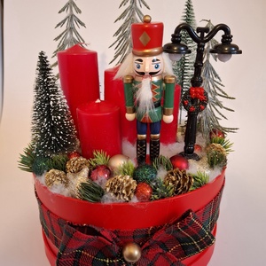 Adventi box diótörös - Meska.hu