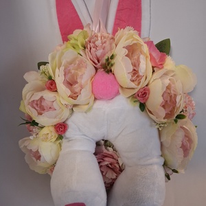 Tavaszi nyuszifüles kopogtató -  - Meska.hu