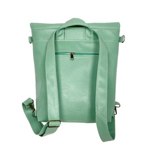 SuziartBag Zöld virágos masnis 2in1 táska - táska & tok - kézitáska & válltáska - válltáska - Meska.hu