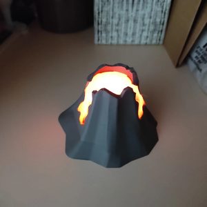 LED mécses vulkán - Meska.hu