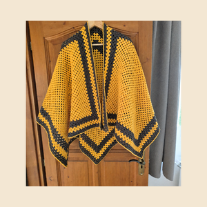 Őszi poncho, Ruha & Divat, Női ruha, Poncsó, Horgolás, MESKA