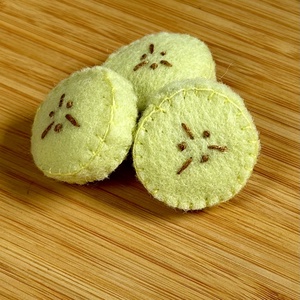 Gyapjú filc reggeli szett 1 - játék & sport - gyerekkonyha - játék ételek - Meska.hu