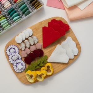 Gyapjúfilc Pizza szett, Játék & Sport, Gyerekkonyha, Játék ételek, Varrás, MESKA