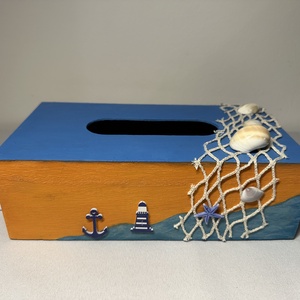 Zsebkendőtartó (nyár) - otthon & életmód - tárolás & rendszerezés - zsebkendőtartó - Meska.hu