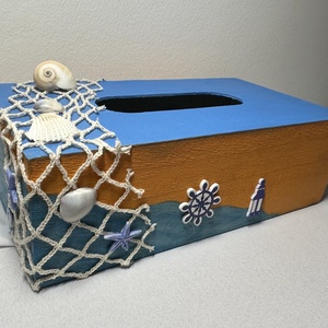 Zsebkendőtartó (nyár) - otthon & életmód - tárolás & rendszerezés - zsebkendőtartó - Meska.hu