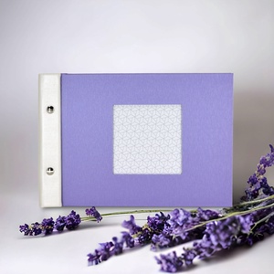 Levendula FOTÓALBUM ablakos borítóval - Meska.hu