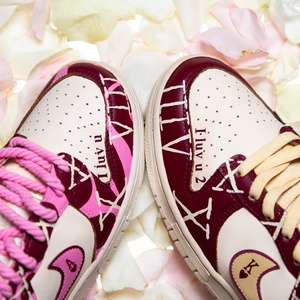 Walking In Love - Egyedi páros custom cipő - ruha & divat - cipő & papucs - cipő, szandál - Meska.hu