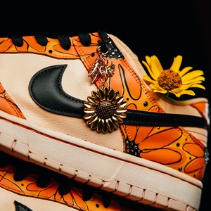 Sunflower Custom Cipő - ruha & divat - cipő & papucs - cipő, szandál - Meska.hu