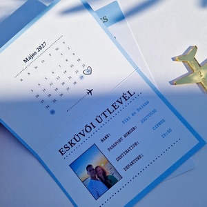 Passport, Útlevél esküvői meghívó - esküvő - meghívó & kártya - esküvői boríték - Meska.hu