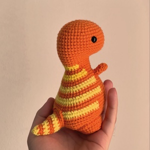 Horgolt Dino Trex - játék & sport - plüssállat & játékfigura - más figura - Meska.hu