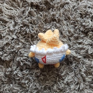 Horgolt Togepi - karácsony - karácsonyi lakásdekoráció - karácsonyi manók, figurák - Meska.hu