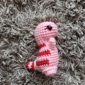Horgolt Dino Trex, Játék & Sport, Plüssállat & Játékfigura, Plüss mesefigurák, Horgolás, MESKA