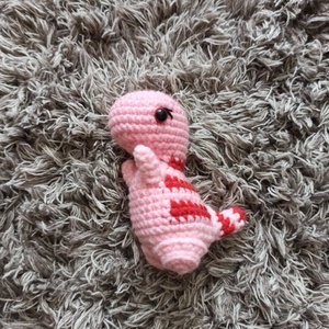 Horgolt Dino Trex - játék & sport - plüssállat & játékfigura - plüss mesefigurák - Meska.hu