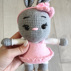 Horgolt Nyuszi, Játék & Sport, Plüssállat & Játékfigura, Nyuszi, Horgolás, MESKA