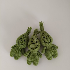3db Horgolt Grinch - Meska.hu