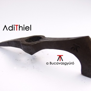 [F_05/a] Kovácsolt acél hegyes, szakállas fokos (fejsze, balta) -  - Meska.hu