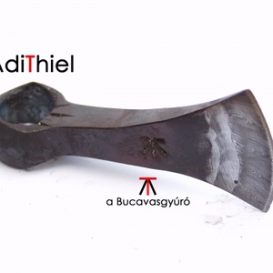[F_07/b] Kovácsolt acél kisbalta damaszkolt éllel (fejsze, balta) -  - Meska.hu