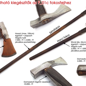 Damaszkolt kun fokos, [F_01c] - otthon & életmód - ház & kert - szerszám & eszközök - Meska.hu