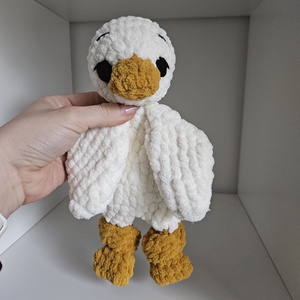 Horgolt mini kacsás alvóka - Meska.hu