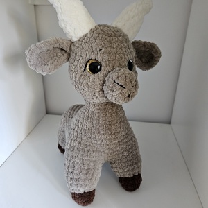 Horgolt kecske, Játék & Sport, Plüssállat & Játékfigura, Más figura, Horgolás, MESKA