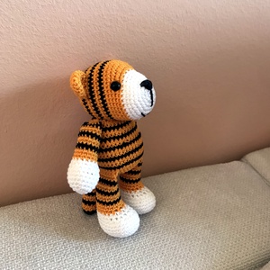 Horgolt, amigurumi tigris - Meska.hu