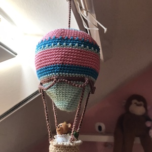 Amigurumi horgolt h�légballon - Meska.hu