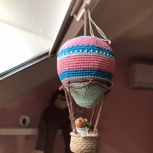 Amigurumi horgolt h�légballon - otthon & életmód - babaszoba, gyerekszoba - babaszoba, gyerekszoba - Meska.hu